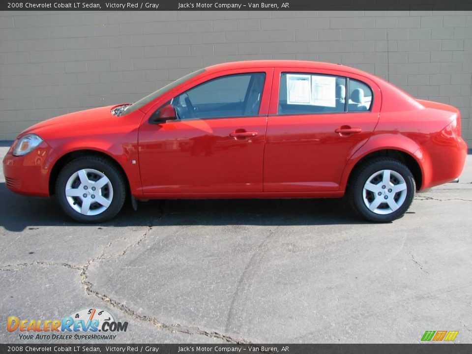 2008 Chevrolet Cobalt LT Sedan Victory Red / Gray Photo #1
