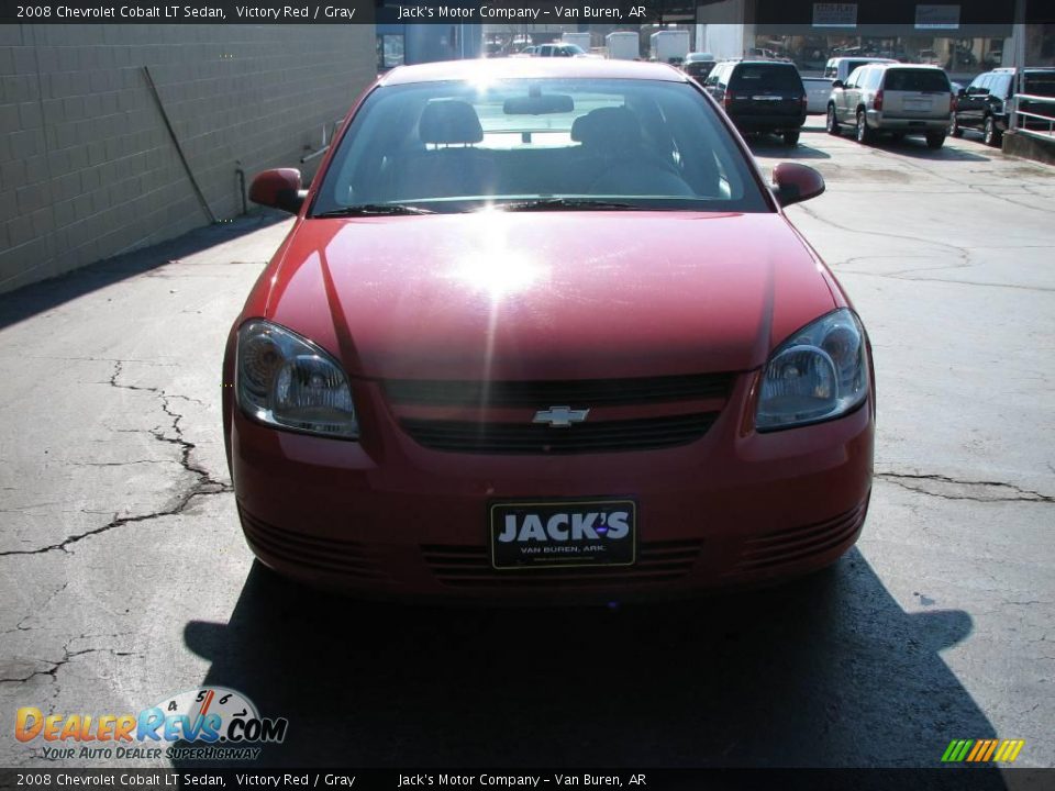 2008 Chevrolet Cobalt LT Sedan Victory Red / Gray Photo #3