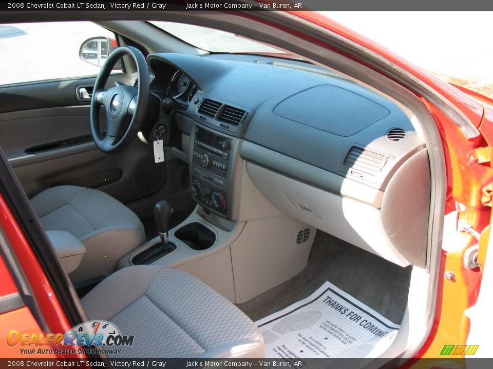 2008 Chevrolet Cobalt LT Sedan Victory Red / Gray Photo #7