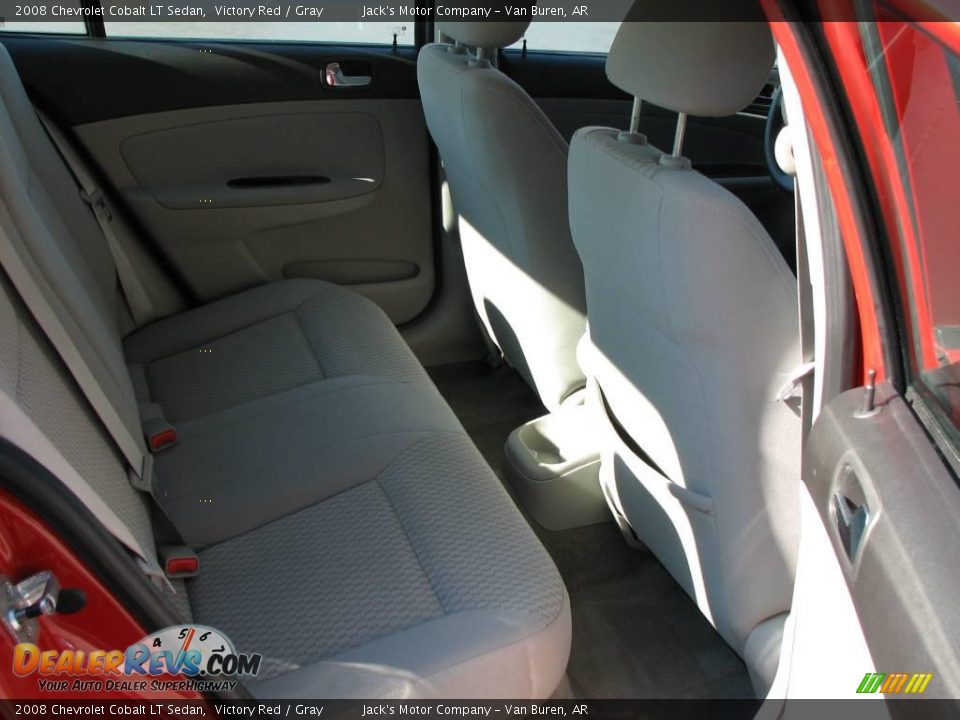 2008 Chevrolet Cobalt LT Sedan Victory Red / Gray Photo #8