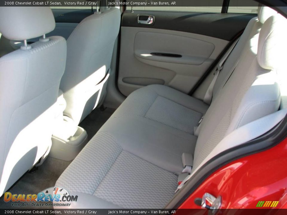 2008 Chevrolet Cobalt LT Sedan Victory Red / Gray Photo #9