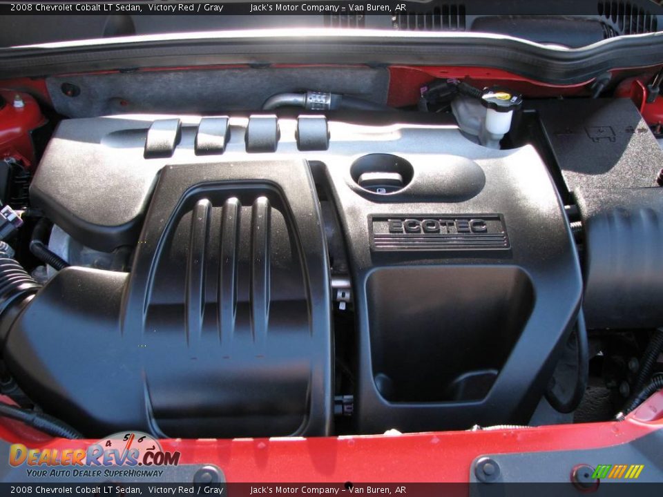 2008 Chevrolet Cobalt LT Sedan Victory Red / Gray Photo #12