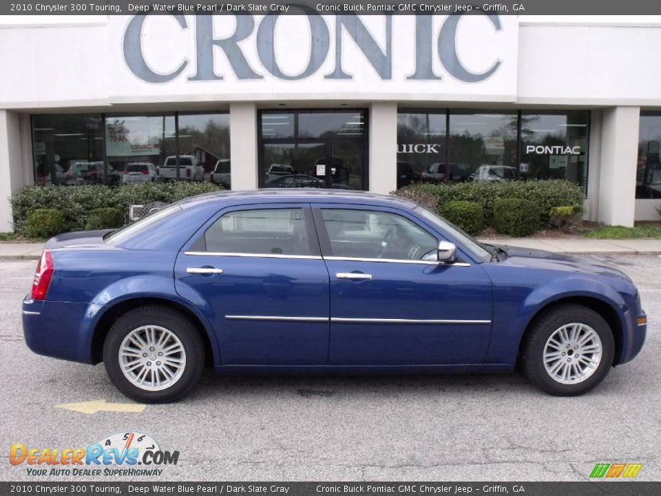 2010 Chrysler 300 Touring Deep Water Blue Pearl / Dark Slate Gray Photo #1