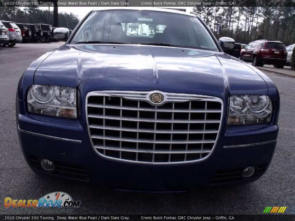 2010 Chrysler 300 Touring Deep Water Blue Pearl / Dark Slate Gray Photo #3