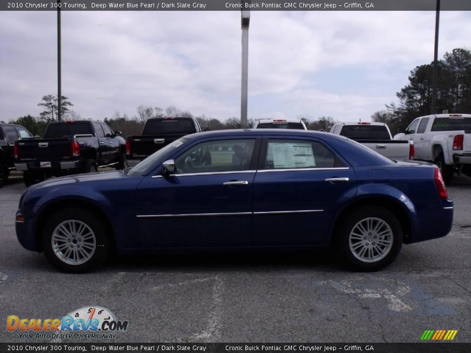 2010 Chrysler 300 Touring Deep Water Blue Pearl / Dark Slate Gray Photo #5