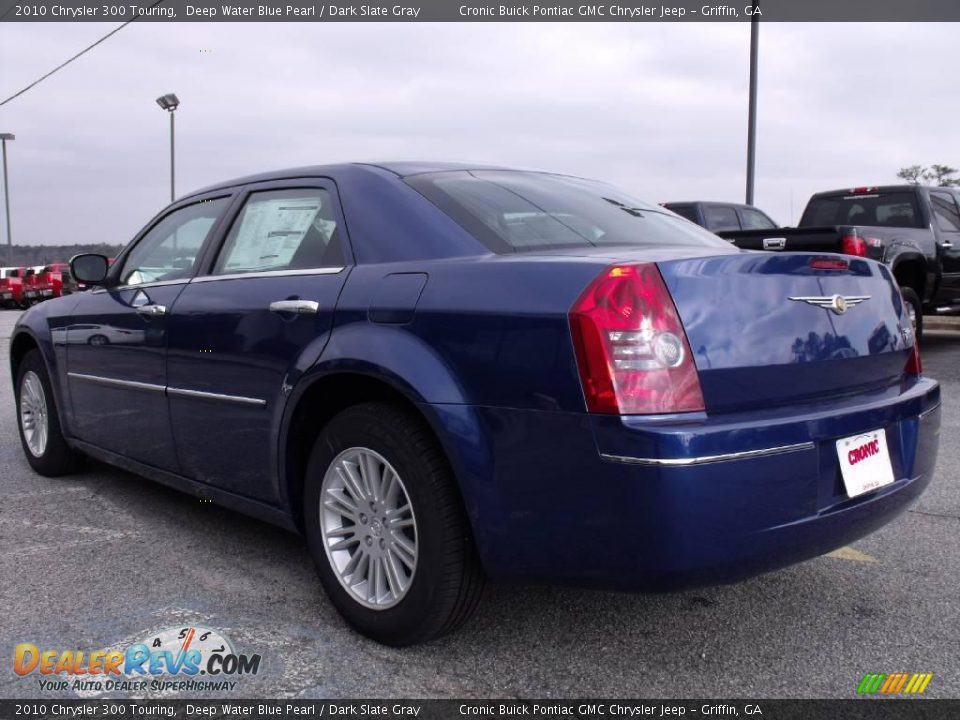 2010 Chrysler 300 Touring Deep Water Blue Pearl / Dark Slate Gray Photo #6