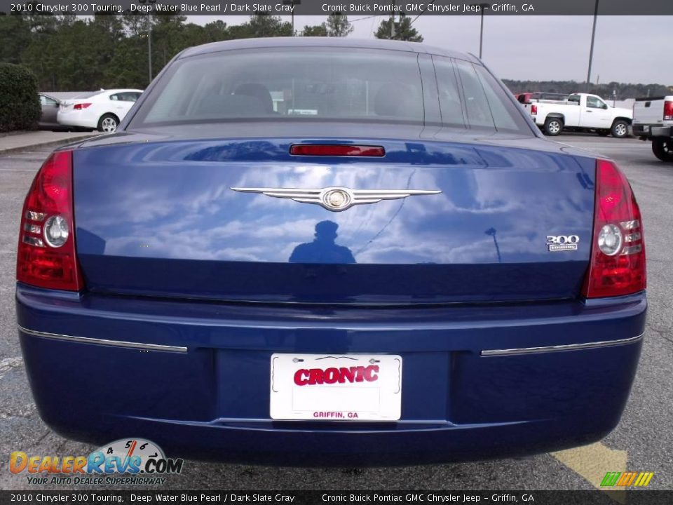 2010 Chrysler 300 Touring Deep Water Blue Pearl / Dark Slate Gray Photo #7