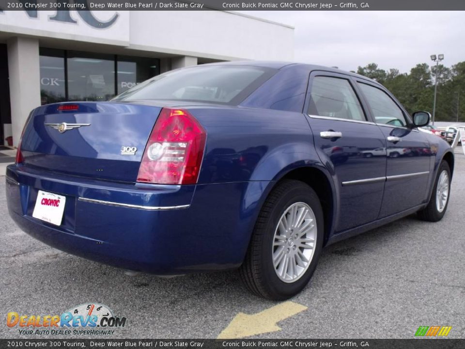 2010 Chrysler 300 Touring Deep Water Blue Pearl / Dark Slate Gray Photo #8