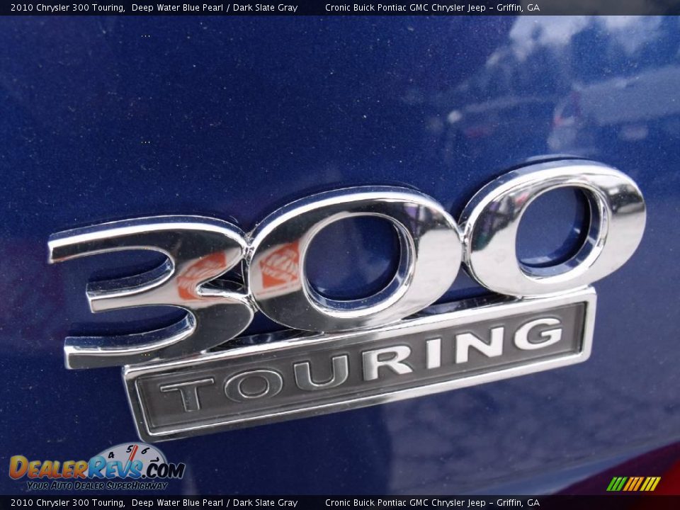 2010 Chrysler 300 Touring Deep Water Blue Pearl / Dark Slate Gray Photo #9