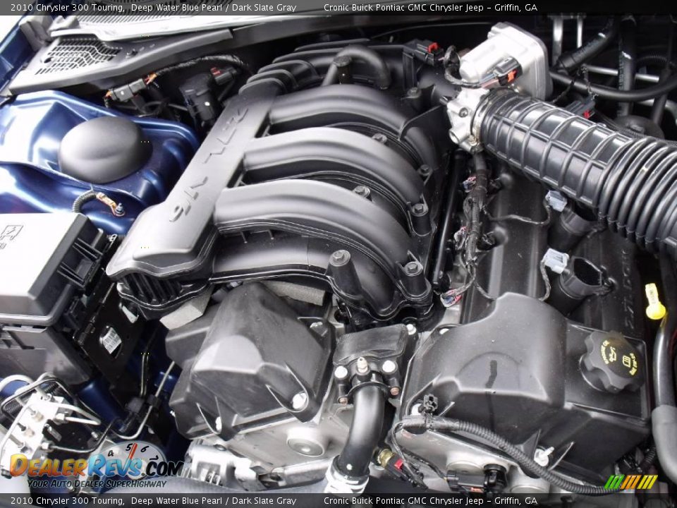 2010 Chrysler 300 Touring Deep Water Blue Pearl / Dark Slate Gray Photo #11