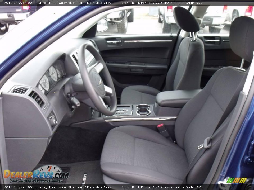 2010 Chrysler 300 Touring Deep Water Blue Pearl / Dark Slate Gray Photo #12