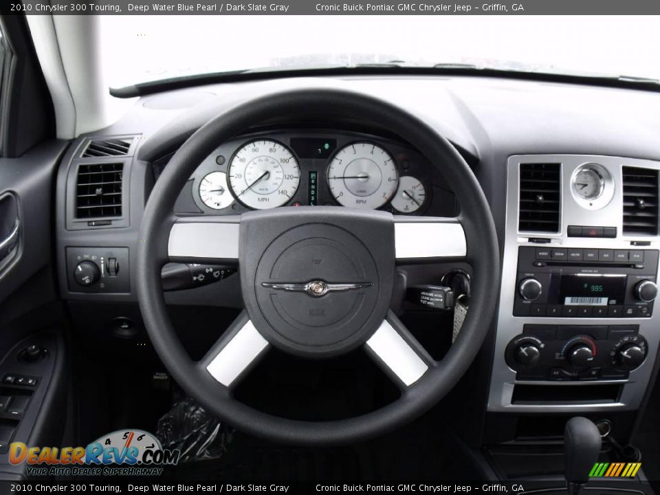 2010 Chrysler 300 Touring Deep Water Blue Pearl / Dark Slate Gray Photo #17