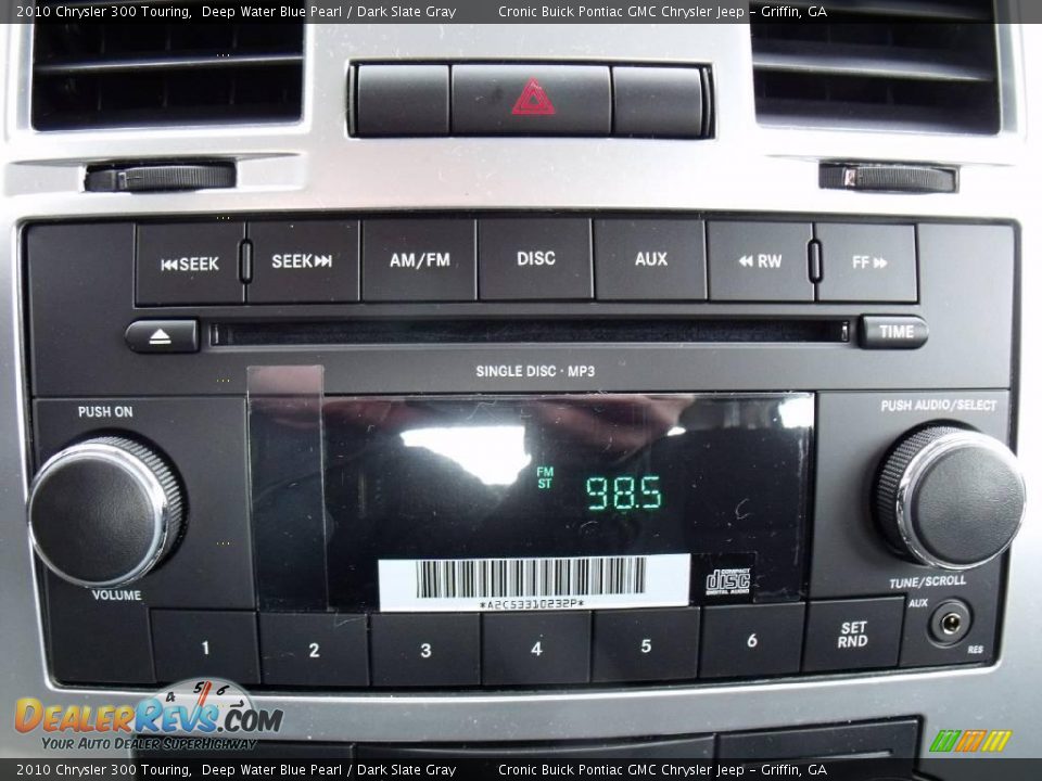 2010 Chrysler 300 Touring Deep Water Blue Pearl / Dark Slate Gray Photo #19