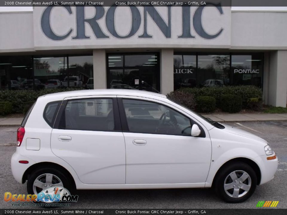 2008 Chevrolet Aveo Aveo5 LS Summit White / Charcoal Photo #1