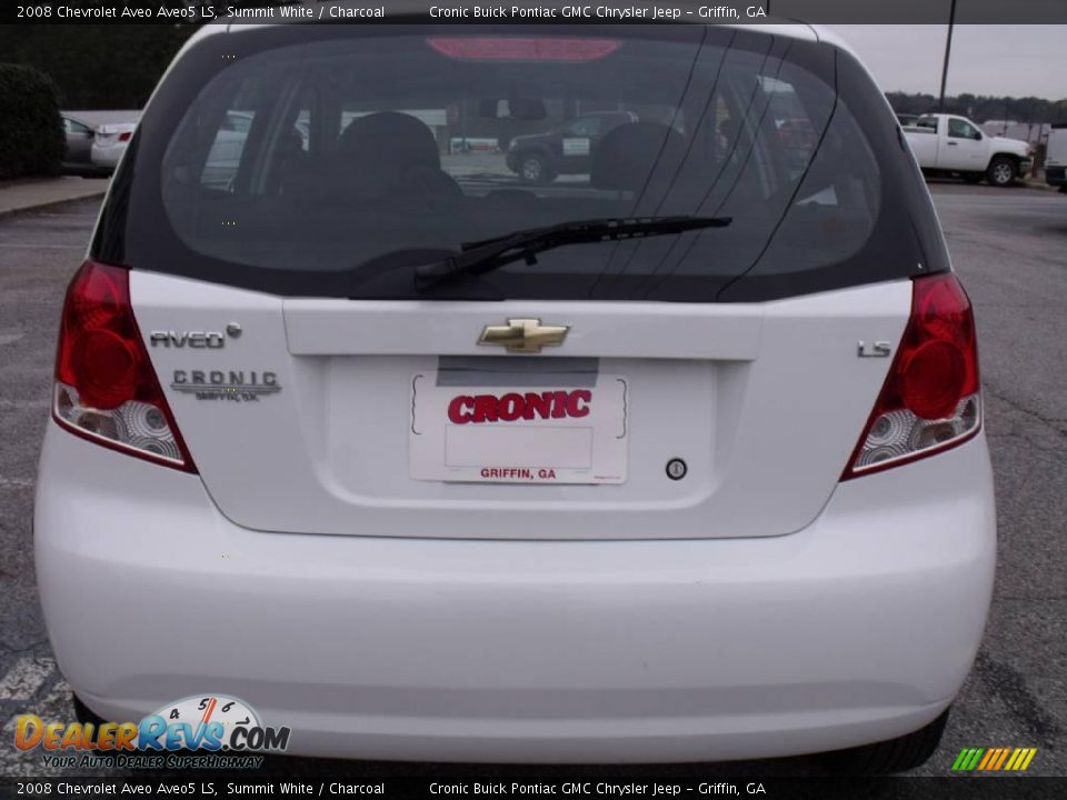 2008 Chevrolet Aveo Aveo5 LS Summit White / Charcoal Photo #7