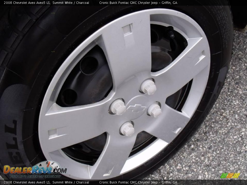 2008 Chevrolet Aveo Aveo5 LS Summit White / Charcoal Photo #9