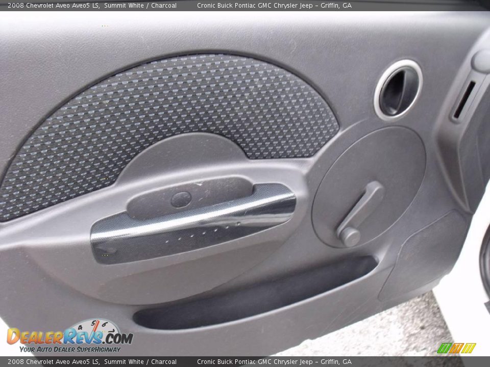 2008 Chevrolet Aveo Aveo5 LS Summit White / Charcoal Photo #11