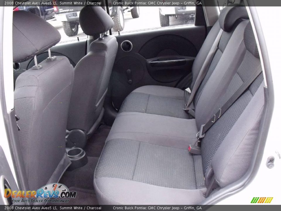 2008 Chevrolet Aveo Aveo5 LS Summit White / Charcoal Photo #12