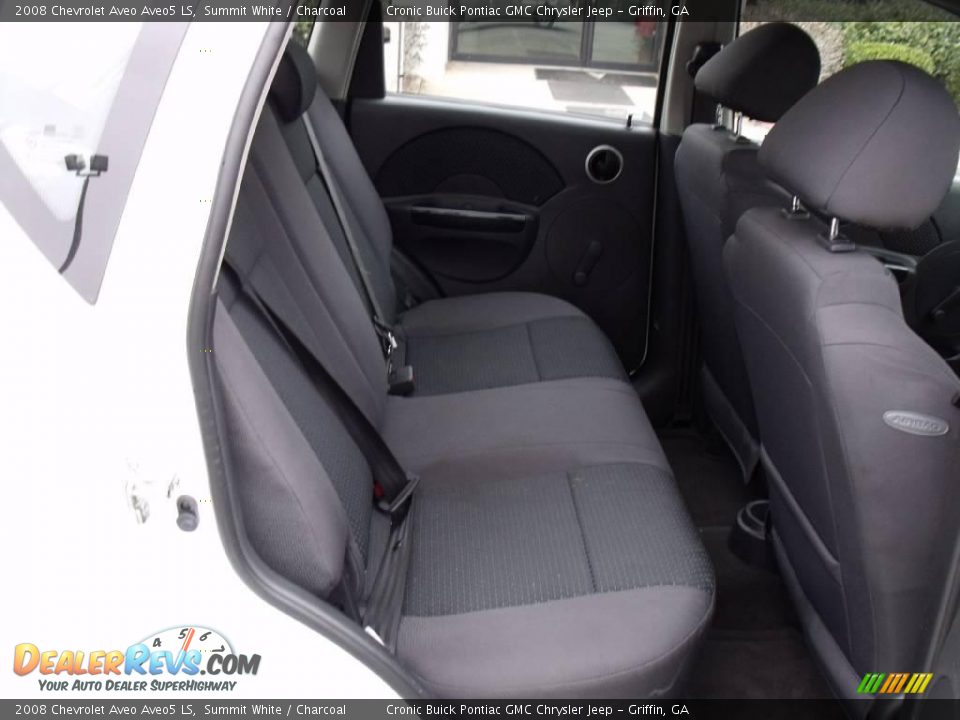 2008 Chevrolet Aveo Aveo5 LS Summit White / Charcoal Photo #14