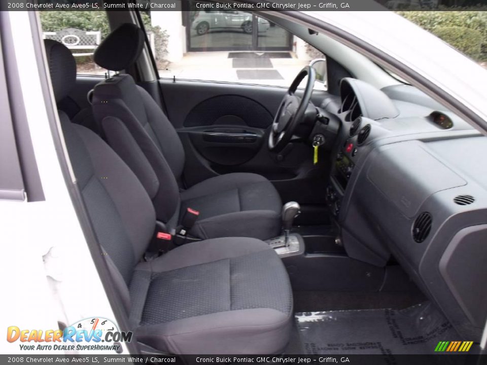2008 Chevrolet Aveo Aveo5 LS Summit White / Charcoal Photo #15