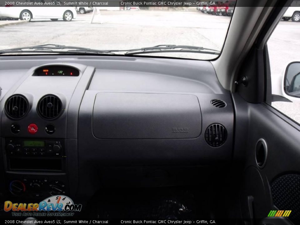 2008 Chevrolet Aveo Aveo5 LS Summit White / Charcoal Photo #16