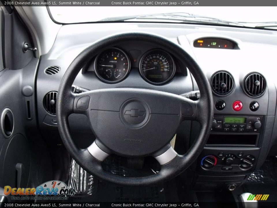 2008 Chevrolet Aveo Aveo5 LS Summit White / Charcoal Photo #18
