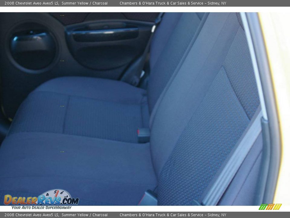 2008 Chevrolet Aveo Aveo5 LS Summer Yellow / Charcoal Photo #7