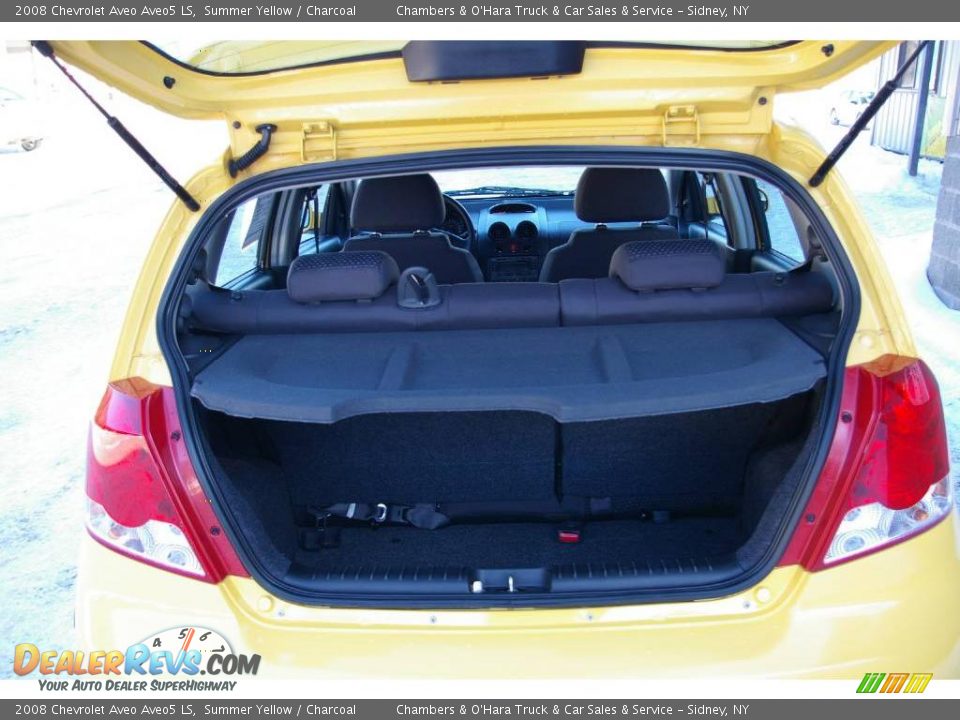 2008 Chevrolet Aveo Aveo5 LS Summer Yellow / Charcoal Photo #10