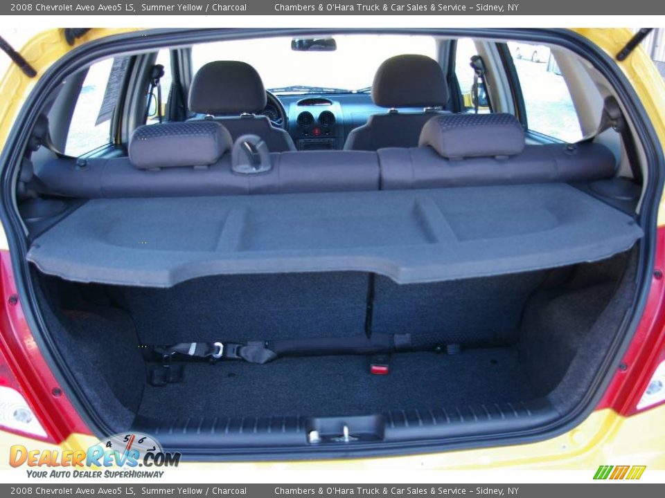 2008 Chevrolet Aveo Aveo5 LS Summer Yellow / Charcoal Photo #11