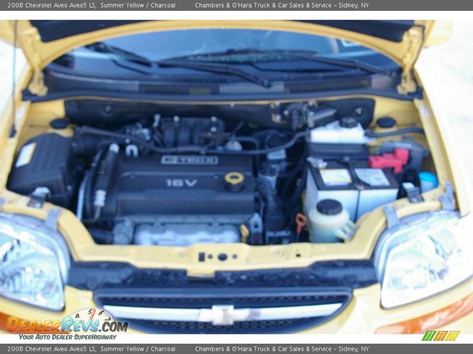 2008 Chevrolet Aveo Aveo5 LS Summer Yellow / Charcoal Photo #13