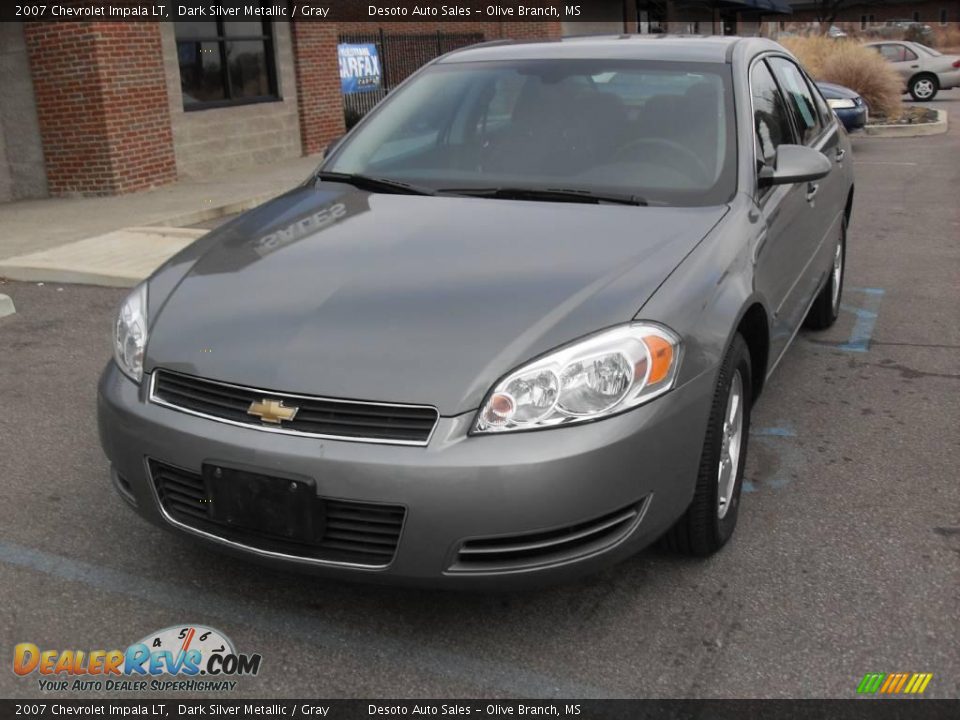 2007 Chevrolet Impala LT Dark Silver Metallic / Gray Photo #2