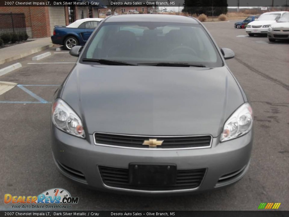 2007 Chevrolet Impala LT Dark Silver Metallic / Gray Photo #3