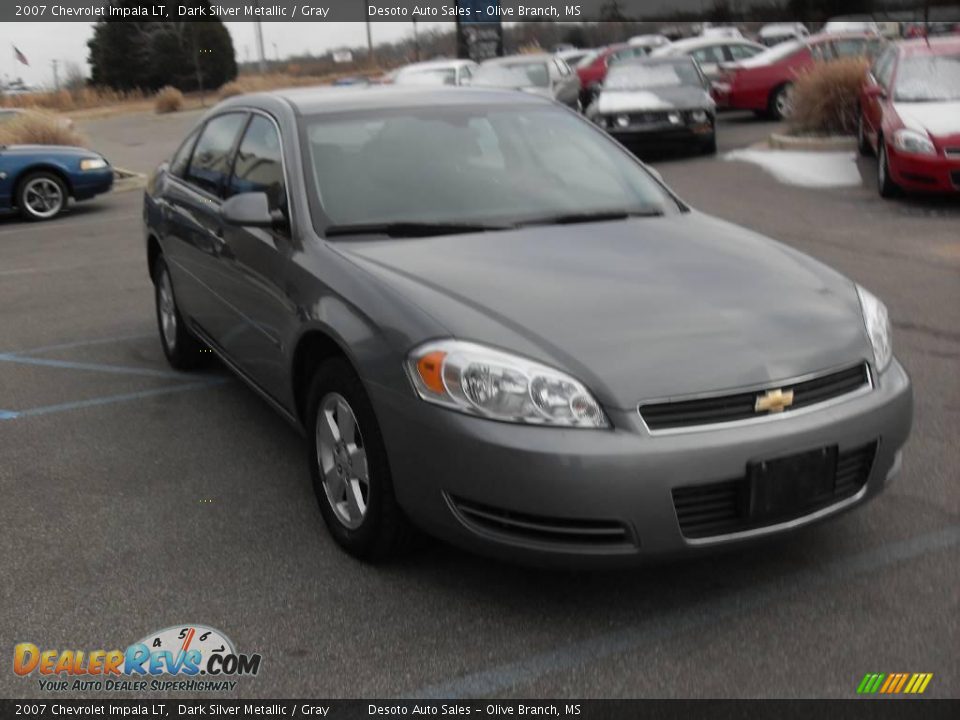 2007 Chevrolet Impala LT Dark Silver Metallic / Gray Photo #4
