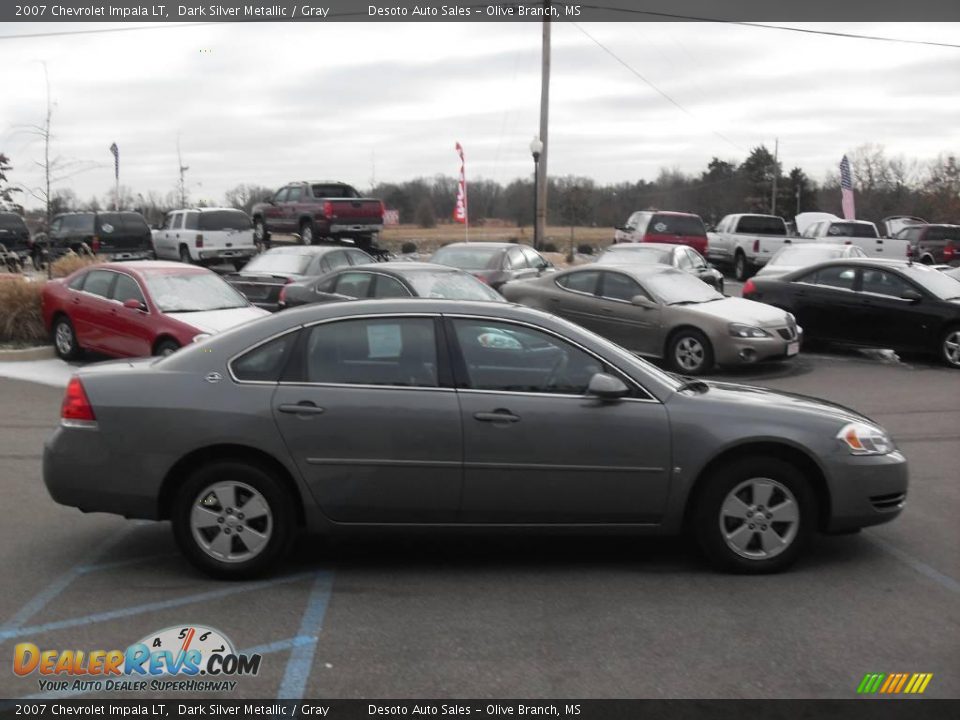 2007 Chevrolet Impala LT Dark Silver Metallic / Gray Photo #5