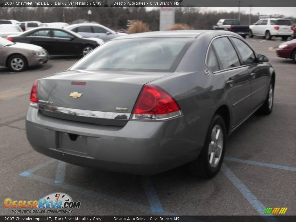 2007 Chevrolet Impala LT Dark Silver Metallic / Gray Photo #6