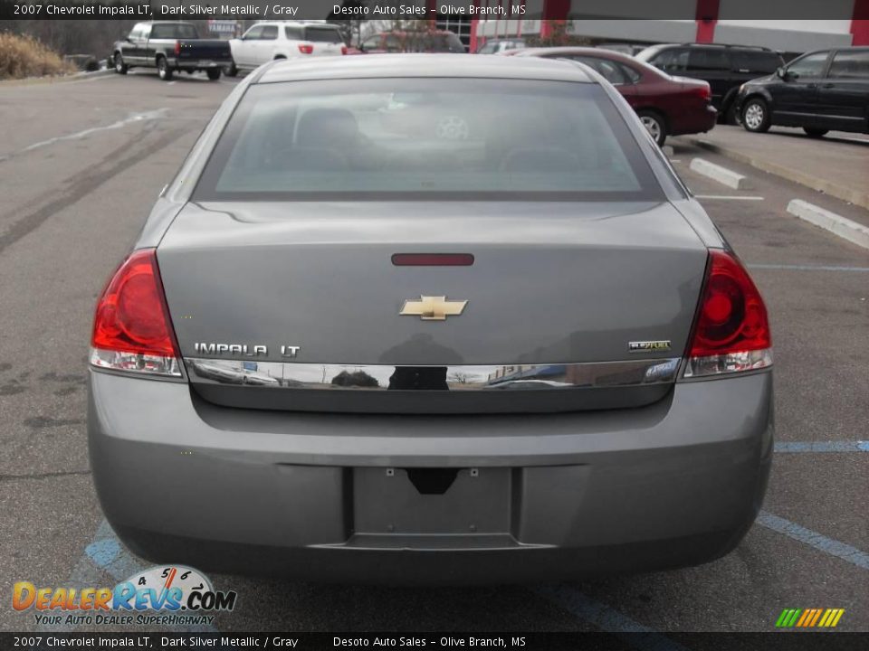 2007 Chevrolet Impala LT Dark Silver Metallic / Gray Photo #7