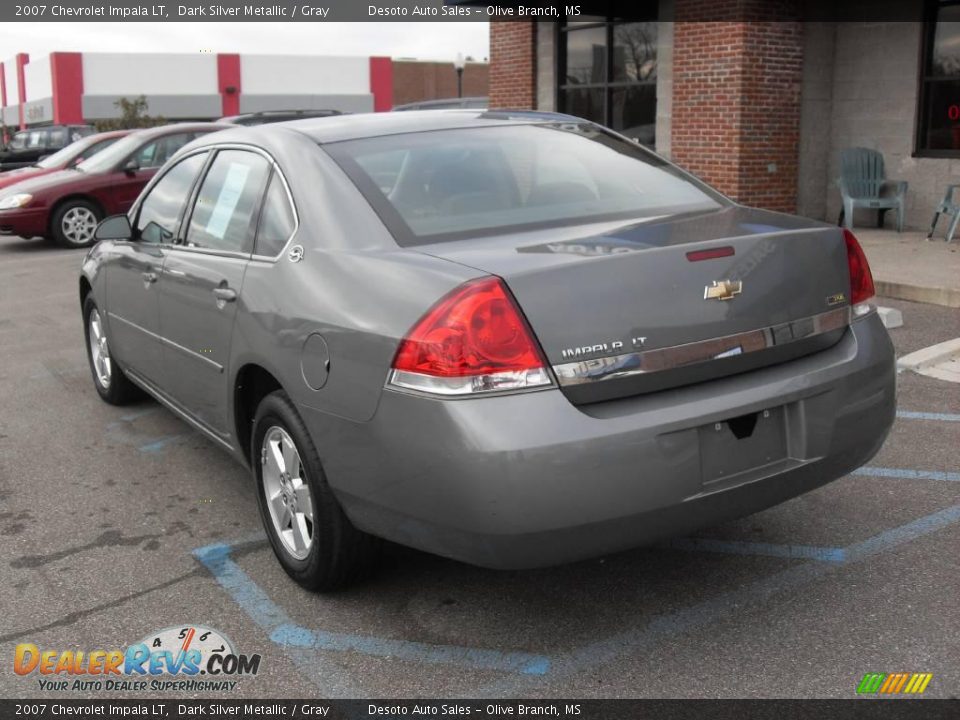 2007 Chevrolet Impala LT Dark Silver Metallic / Gray Photo #8