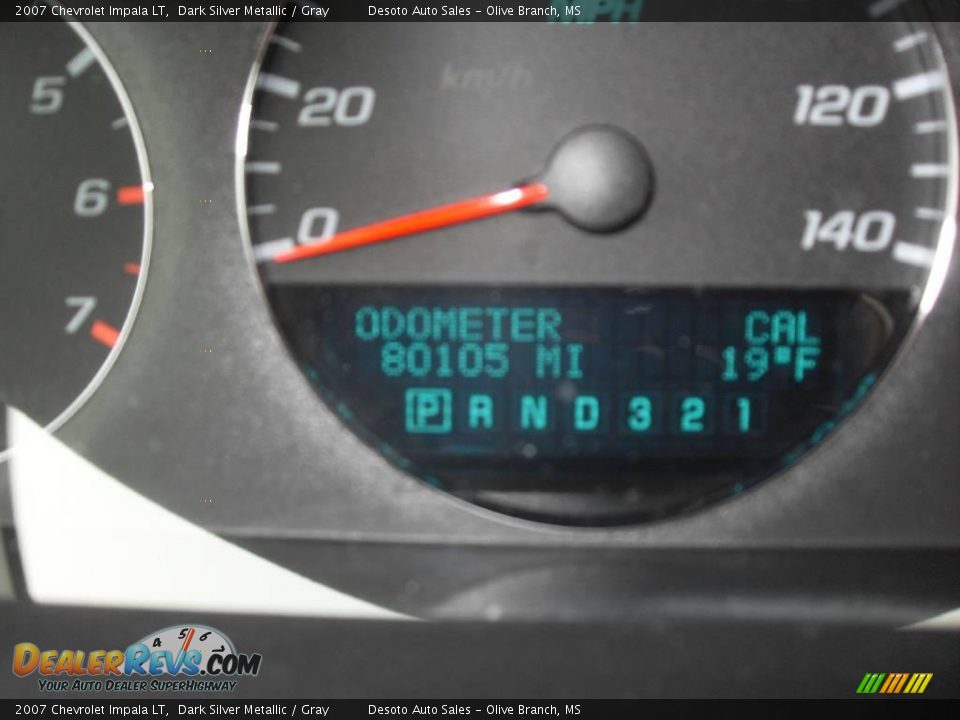 2007 Chevrolet Impala LT Dark Silver Metallic / Gray Photo #9
