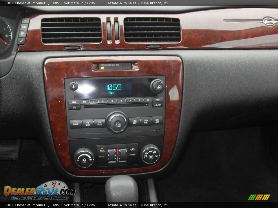 2007 Chevrolet Impala LT Dark Silver Metallic / Gray Photo #11
