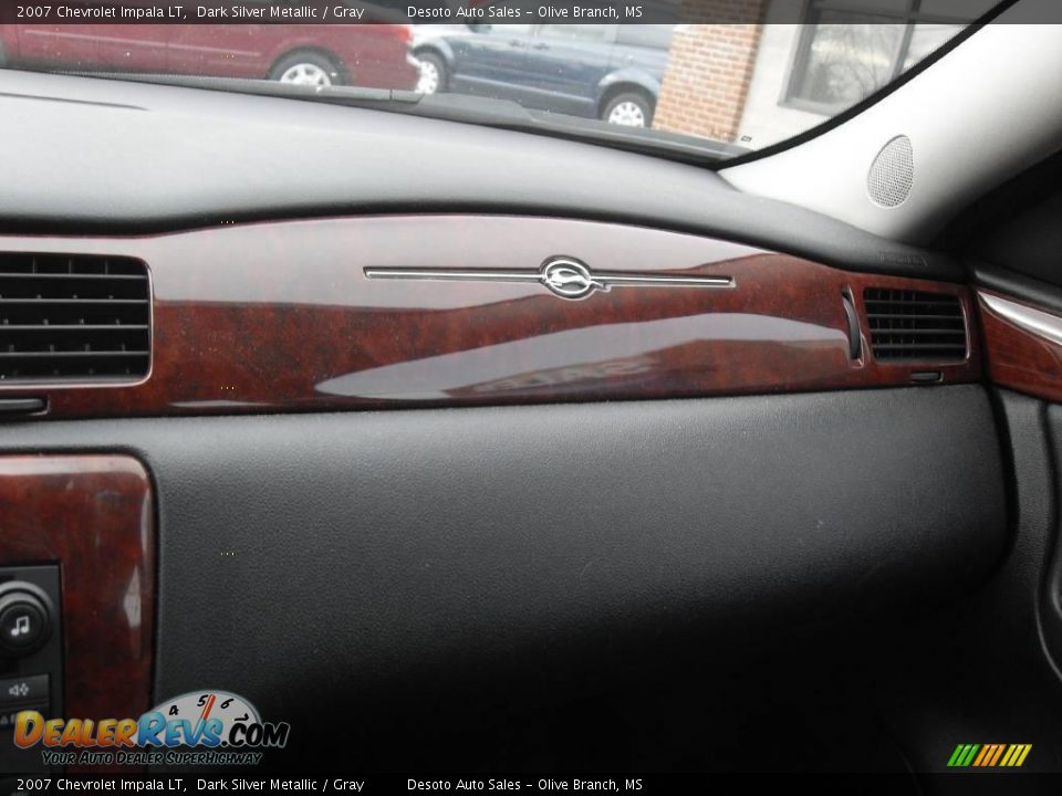 2007 Chevrolet Impala LT Dark Silver Metallic / Gray Photo #12