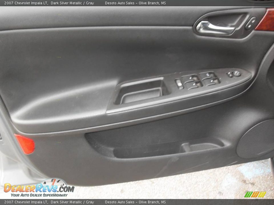 2007 Chevrolet Impala LT Dark Silver Metallic / Gray Photo #13