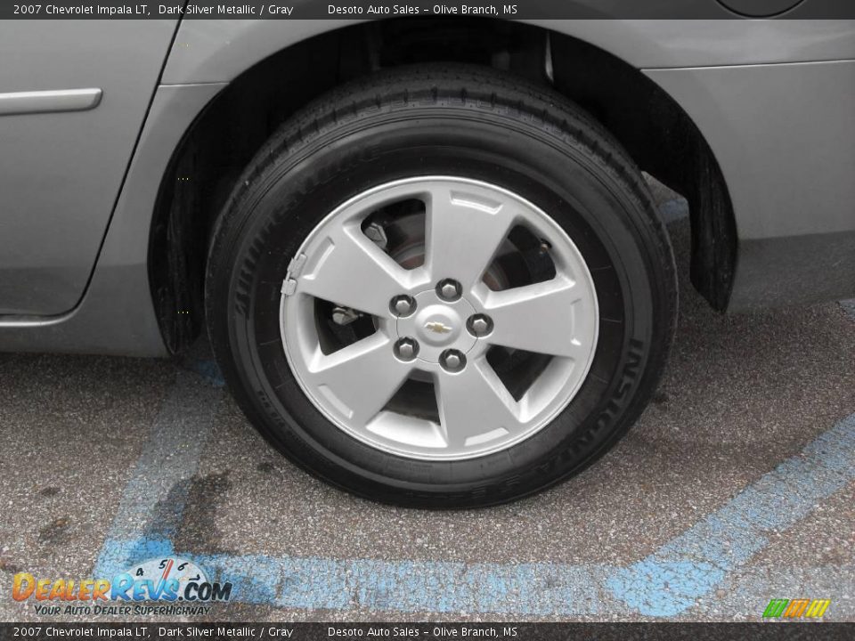 2007 Chevrolet Impala LT Dark Silver Metallic / Gray Photo #17