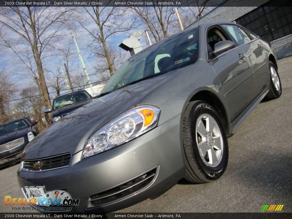 2009 Chevrolet Impala LT Dark Silver Metallic / Ebony Photo #2