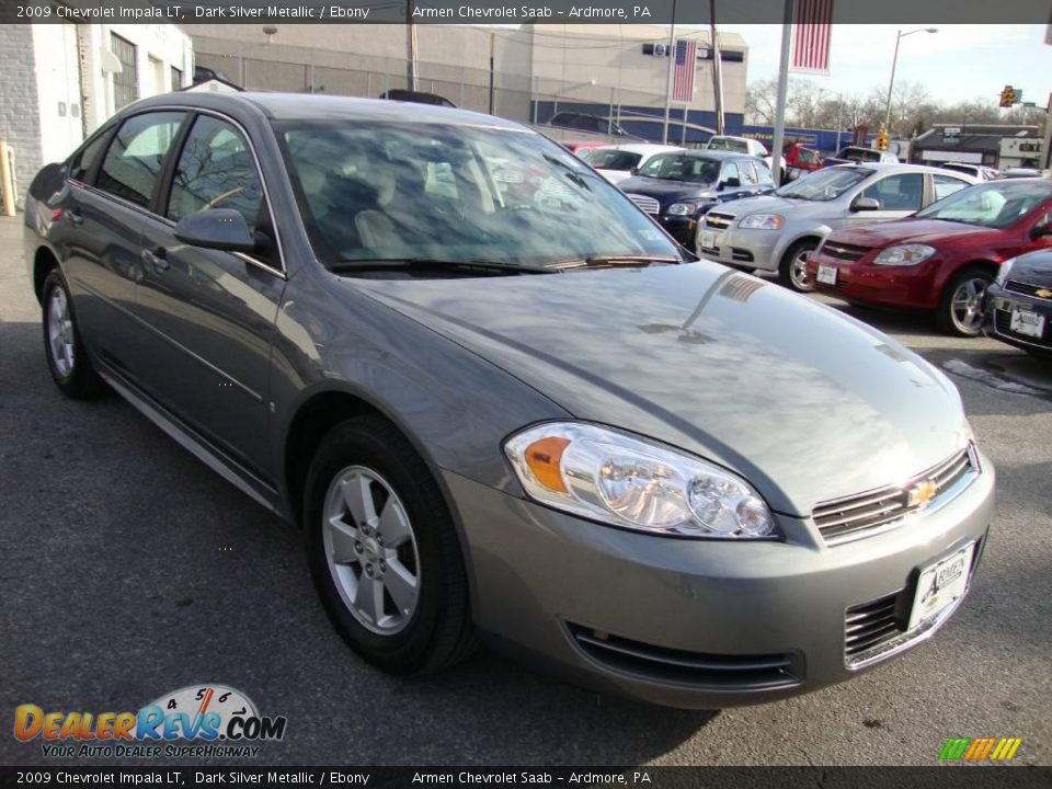 2009 Chevrolet Impala LT Dark Silver Metallic / Ebony Photo #4