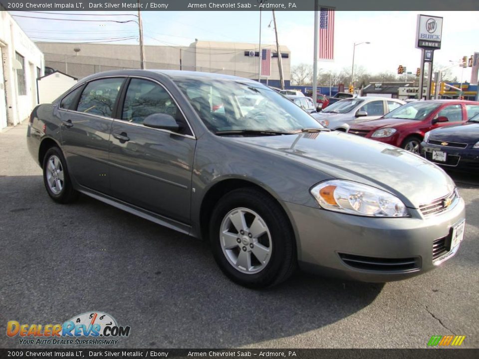 2009 Chevrolet Impala LT Dark Silver Metallic / Ebony Photo #5