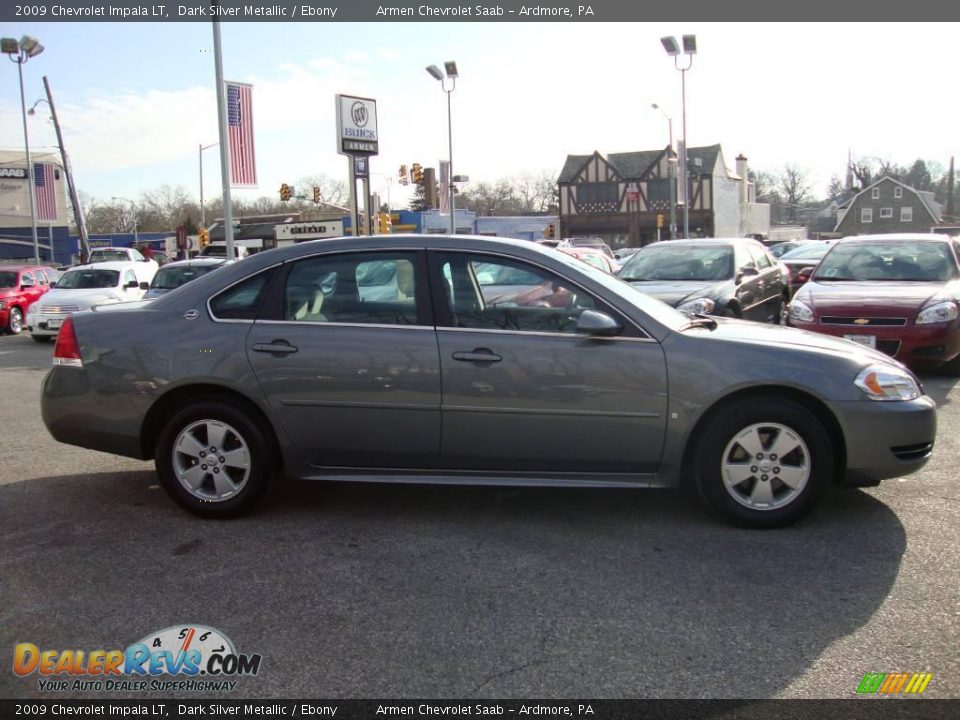 2009 Chevrolet Impala LT Dark Silver Metallic / Ebony Photo #6