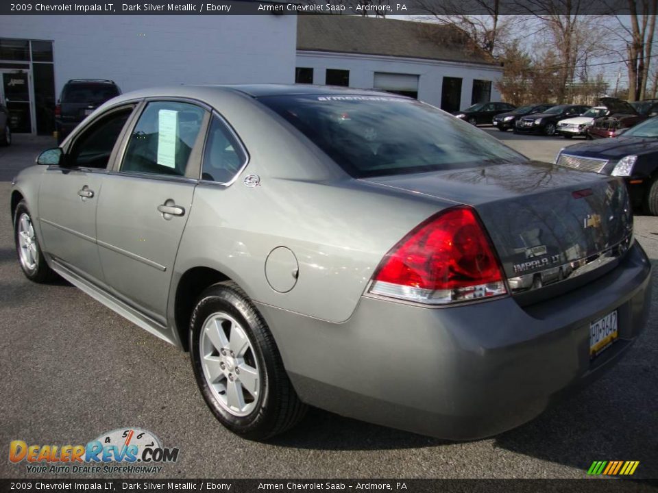 2009 Chevrolet Impala LT Dark Silver Metallic / Ebony Photo #9