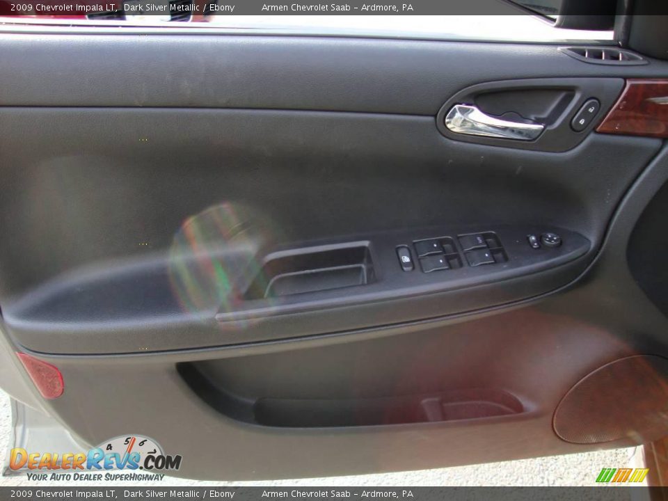 2009 Chevrolet Impala LT Dark Silver Metallic / Ebony Photo #13