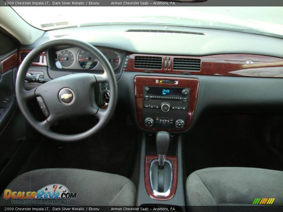 2009 Chevrolet Impala LT Dark Silver Metallic / Ebony Photo #22