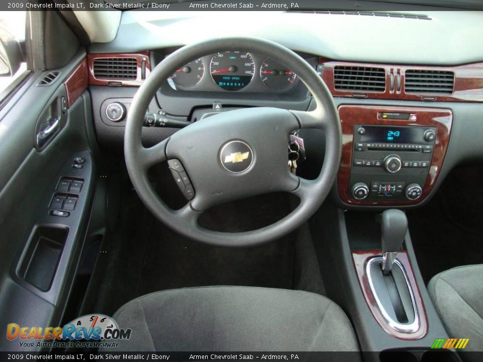 2009 Chevrolet Impala LT Dark Silver Metallic / Ebony Photo #23